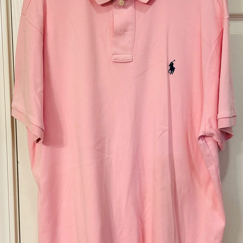 Ralph Lauren Pink Men's Polo Shirt